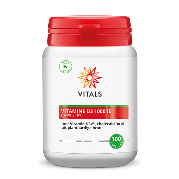 Vitamine D3 1000 ie Capsules 100 capsules