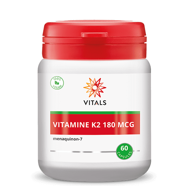 Vitamine K2 180 mcg 60 capsules