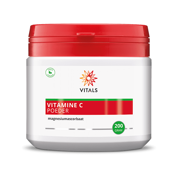 Vitamine C poeder (magnesiumascorbaat) 200 gram