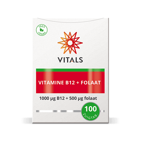 Vitamine B12 met folaat 100 zuigtabletten