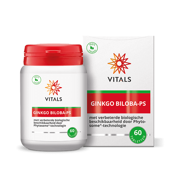 Ginkgo biloba-PS 60 tabletten