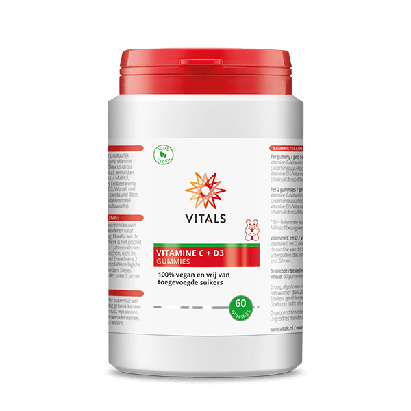 Vitamine C + D3 Gummies 60 gummies