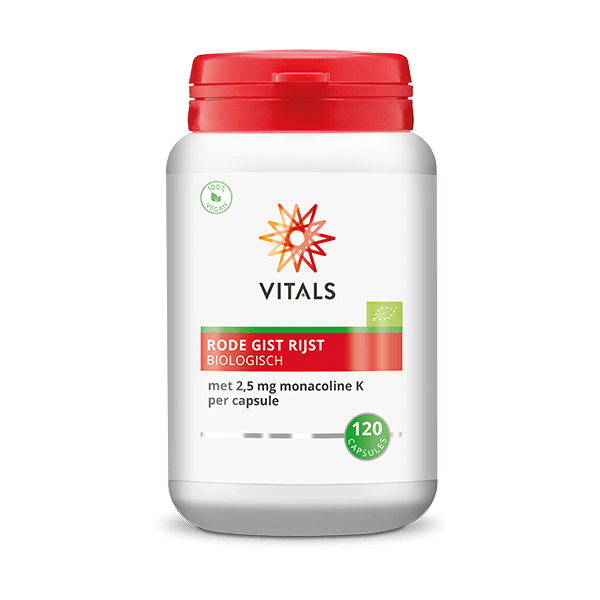 Rode Gist Rijst Biologisch 120 capsules