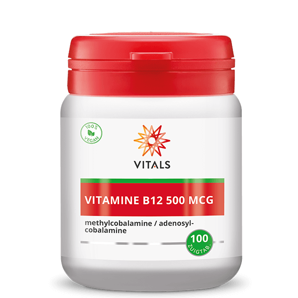 Vitamine B12 500 mcg 100 zuigtabletten