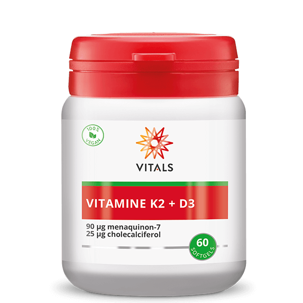 Vitamine K2 + D3 60 vegan softgels