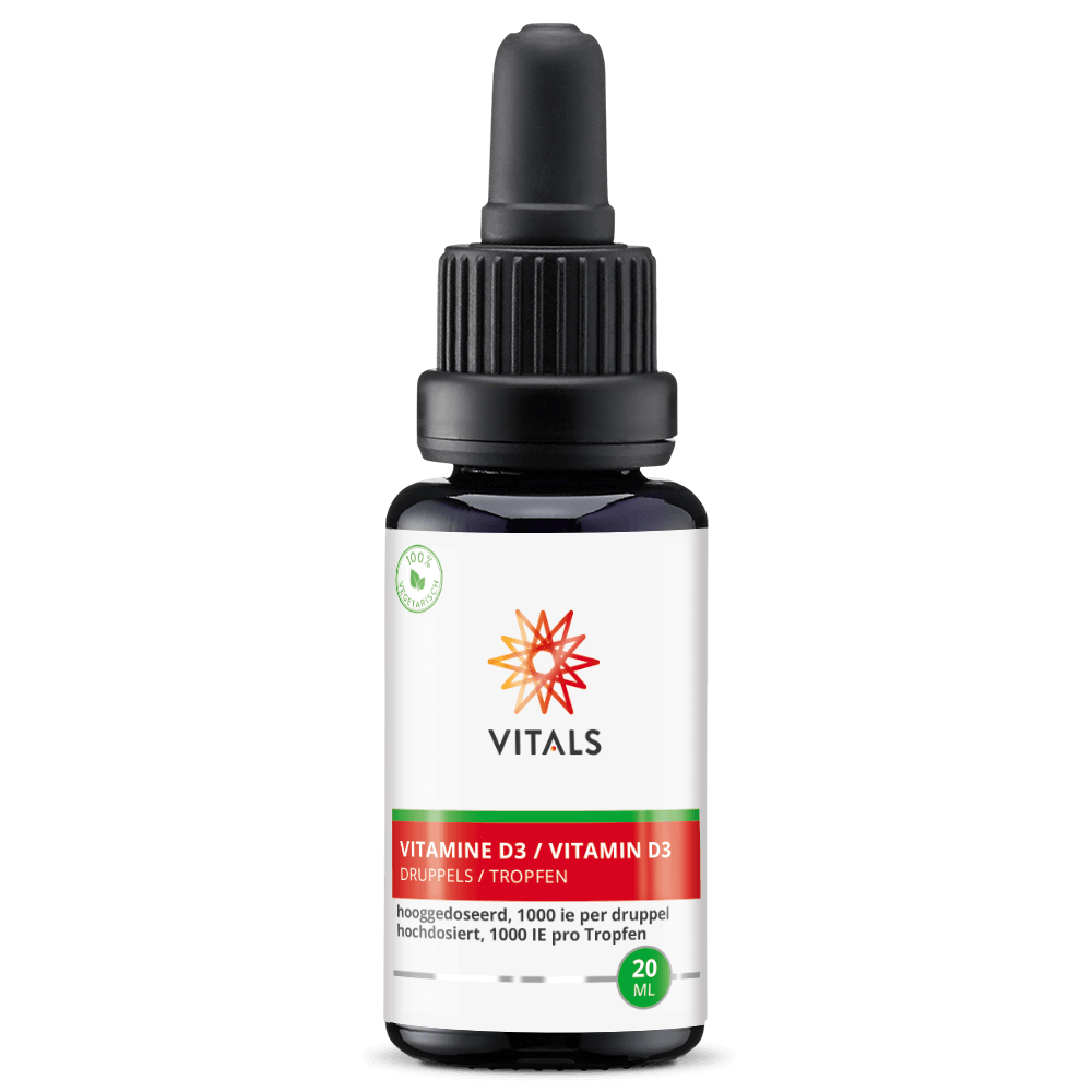 Vitamine D3 1000 ie Druppels  700 druppels