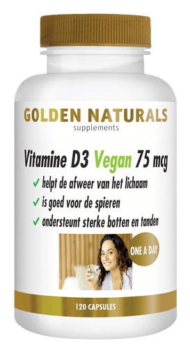 Vitamine D3 Vegan 75 mcg
